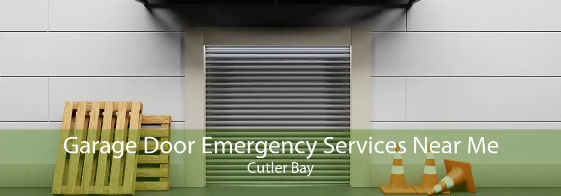 Garage Door Emergency Services Near Me Cutler Bay