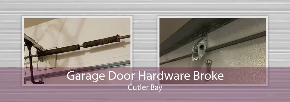 Garage Door Hardware Broke Cutler Bay