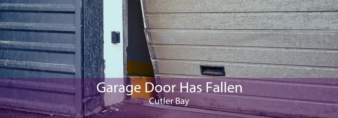 Garage Door Has Fallen Cutler Bay