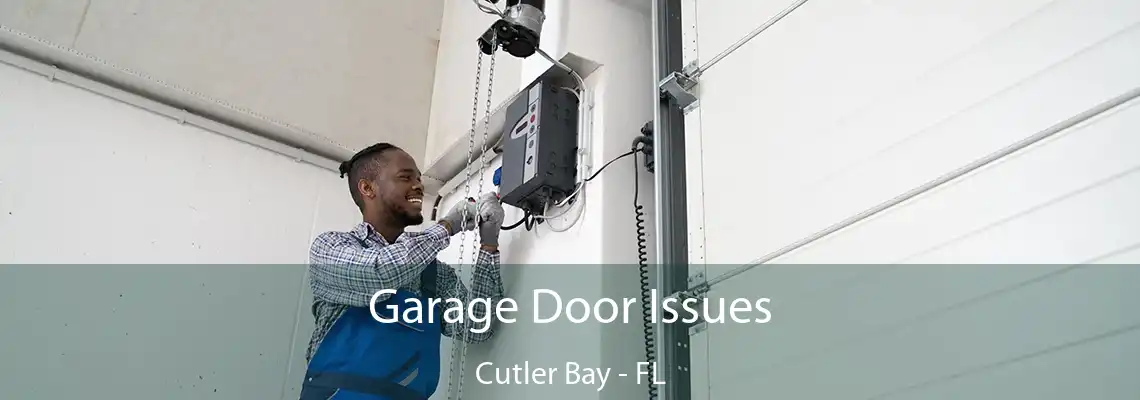 Garage Door Issues Cutler Bay - FL