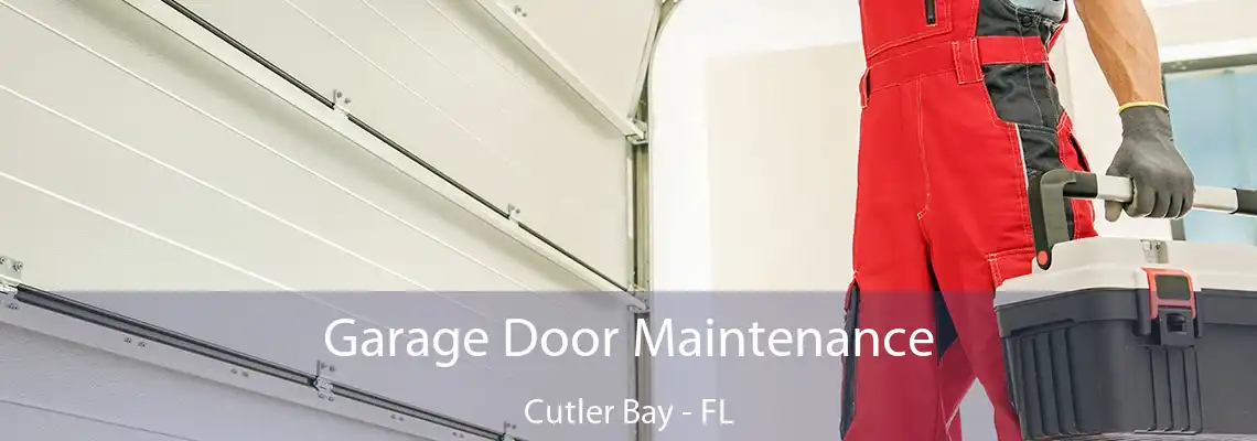 Garage Door Maintenance Cutler Bay - FL