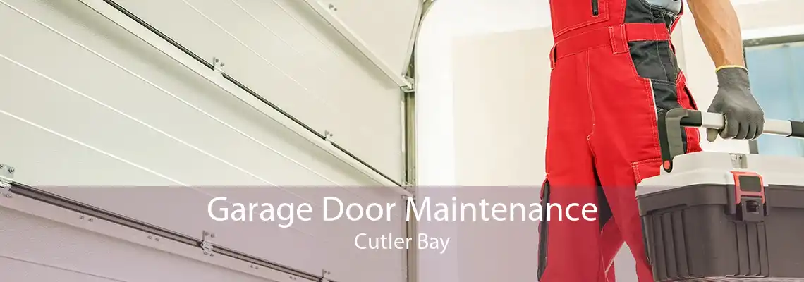 Garage Door Maintenance Cutler Bay