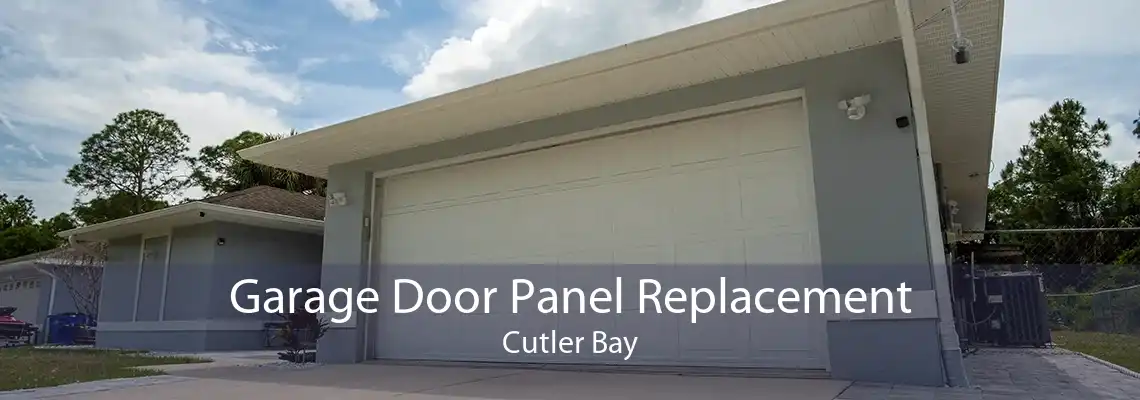 Garage Door Panel Replacement Cutler Bay