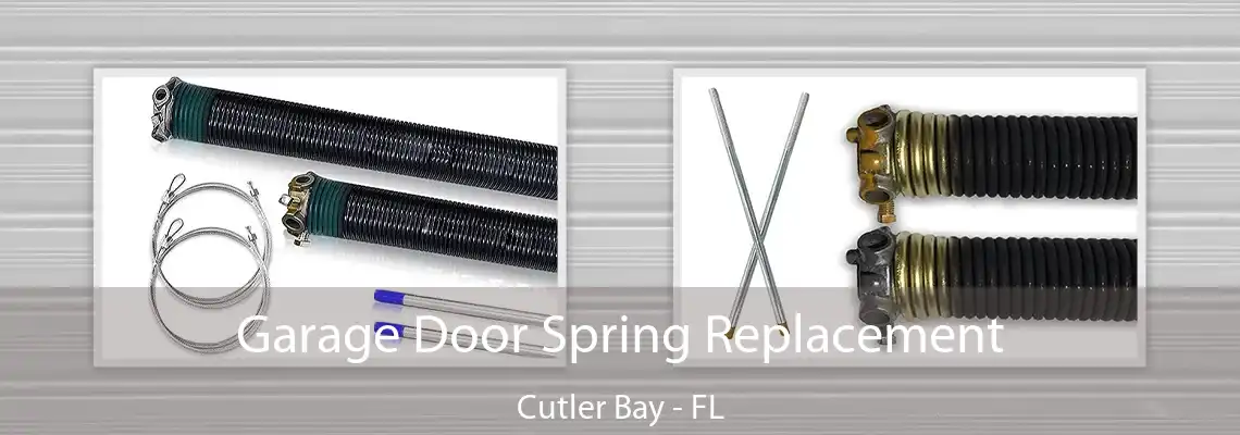 Garage Door Spring Replacement Cutler Bay - FL