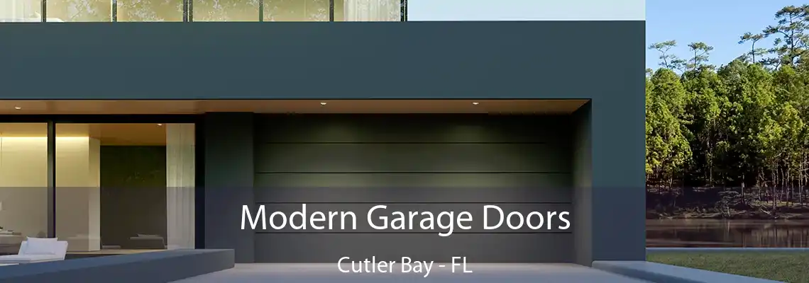 Modern Garage Doors Cutler Bay - FL