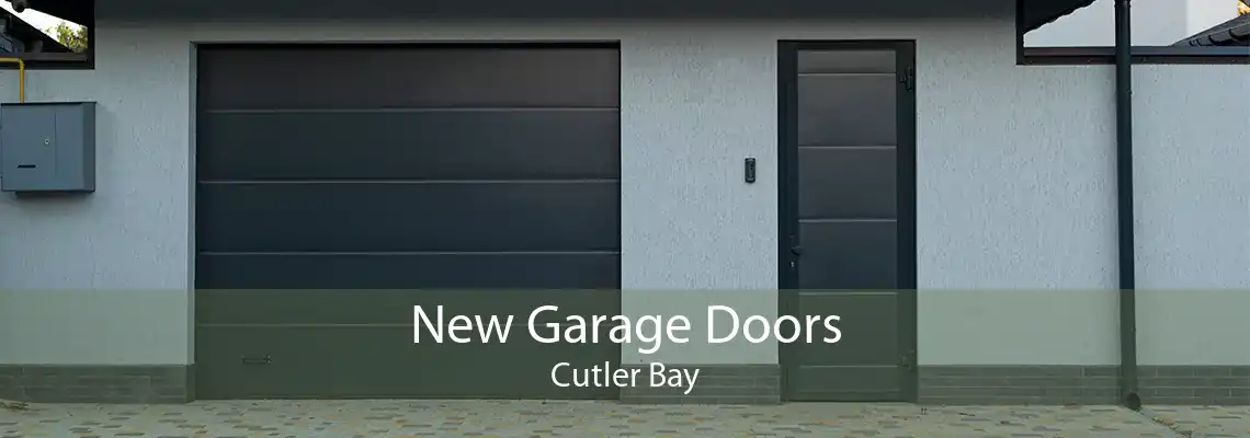 New Garage Doors Cutler Bay