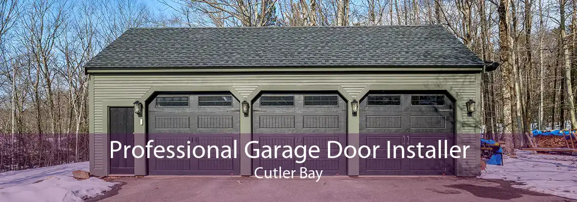 Professional Garage Door Installer Cutler Bay